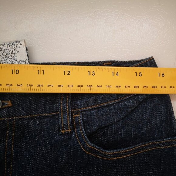 Talbots Stretch Ladies Size 8 Straight Leg Dark Wash Jeans - Picture 13 of 15